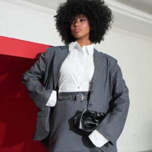 MINI FALDA DE HEBILLA