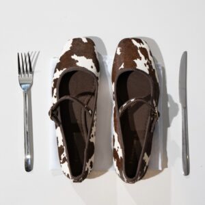 STRADIVARIUS BAILARINA PIEL DE VACA