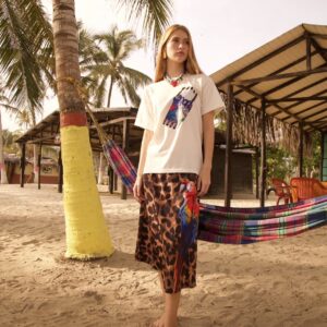 SHIRT MASTER LA GUAIRA DISTURB Y FALDA GUACAMAYA