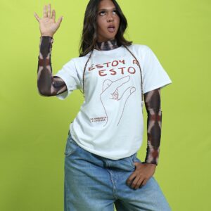 FRANELA ESTOY A ESTO Y MESH TIERRA