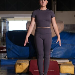 TOP Y LEGGIN FIT GRIS