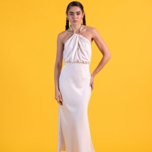 VESTIDO SEDA COLLAR