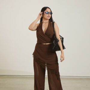 SET MARRON PAREO