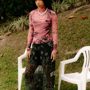 MESH SLIM ROSADA - PANT MESH LLANO BACTERIAS